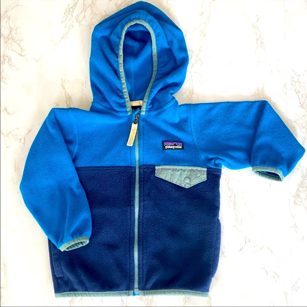 Patagonia Kids Blue and Navy Jacket
